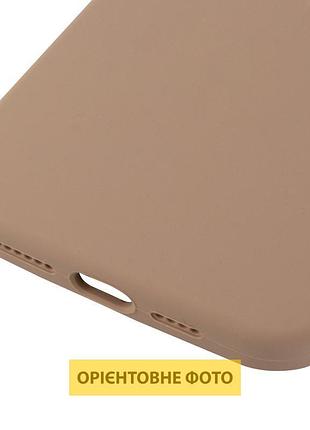 Чехол silicone case (aa) logo with magsafe для apple iphone 17 air (6.5") бежевый / desert gold 5