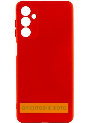 Чехол tpu getman liquid silk full camera для motorola edge 60 / 60 fusion красный / dark red