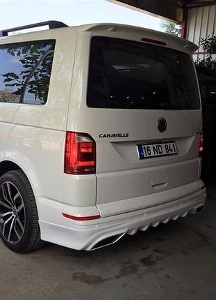 Спойлер meliset (під фарбування) для volkswagen t6 2015-2024 рр