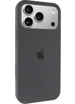 Чохол silicone case full camera protective (aa) для apple iphone 17 air (6.5") сірий / lavender gray