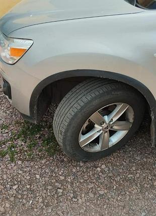Накладки на арки 2012-2016 (4 шт, чорні, abs-пластик) для mitsubishi asx рр