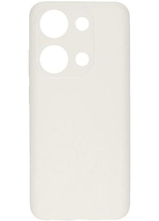 Чехол silicone cover lakshmi full camera (aaa) для xiaomi redmi note 13 4g белый / white