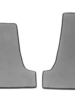 Коврики eva (серые, передние, для 2 -2026 1) для volkswagen t5 transporter 2003-2010 гг