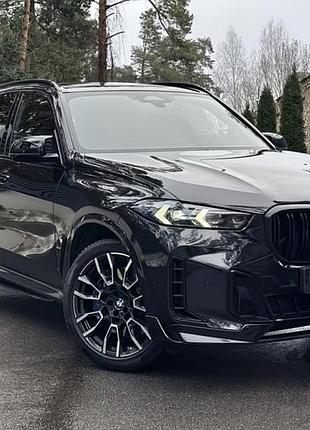 Накладки на пороги v3 (чорний глянець) для bmw x5 g05 2019-2026 рр