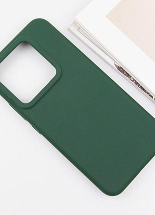 Чехол silicone cover lakshmi (aaa) для xiaomi redmi note 13 5g зеленый / cyprus green