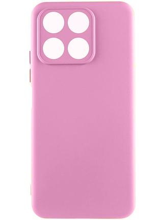 Чехол silicone cover lakshmi full camera (a) для huawei honor x8a розовый / pink