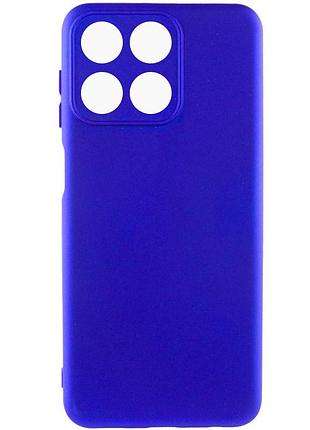 Чохол silicone cover lakshmi full camera (a) для huawei honor x8a синій / iris