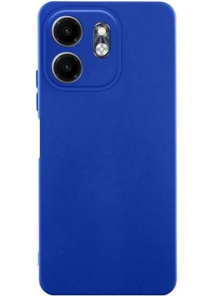 Чехол tpu getman liquid silk full camera для infinix smart 9 4g / hot 50i синий / deep navy