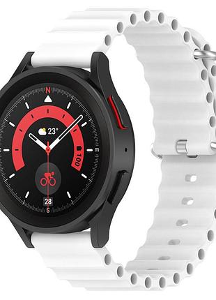 Ремешок ocean band для smart watch 20mm белый / white