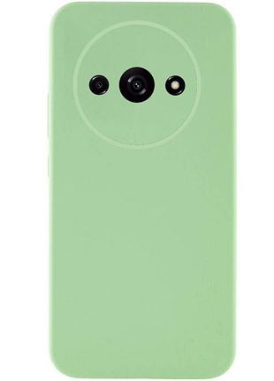 Чехол silicone cover lakshmi full camera (aaa) для xiaomi redmi a3 мятный / mint