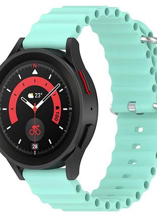 Ремешок ocean band для smart watch 20mm бирюзовый / mint