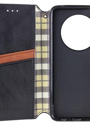Кожаный чехол-книжка getman cubic (pu) для xiaomi redmi a3 черный