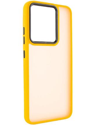 Чохол tpu+pc lyon frosted для motorola moto e40 orange