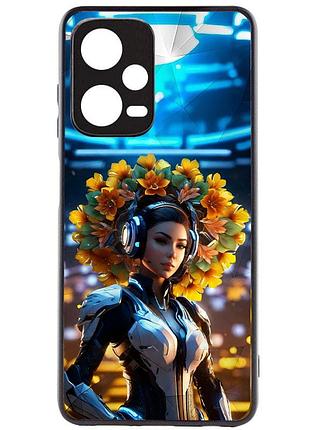 Tpu+pc чохол prisma ladies для xiaomi redmi note 12 4g cyberpunk