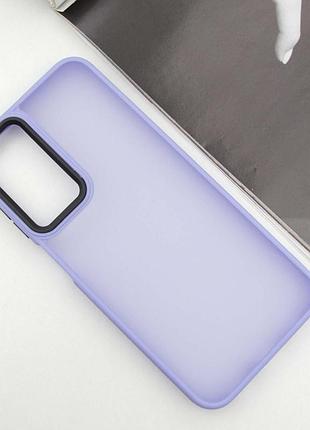 Чохол tpu+pc lyon frosted для samsung galaxy a25 5g purple