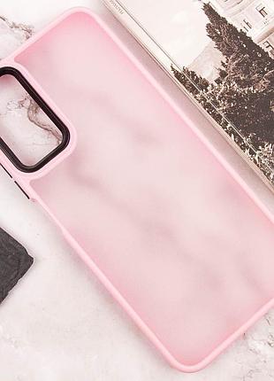 Чохол tpu+pc lyon frosted для realme c65 4g pink
