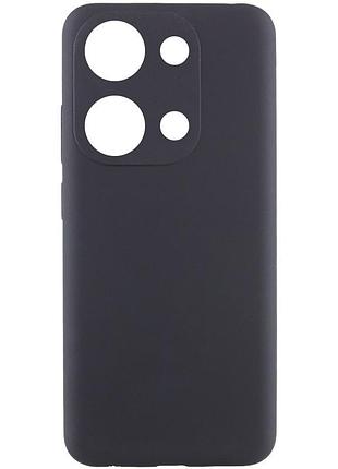 Чехол silicone cover lakshmi full camera (aaa) для xiaomi redmi note 13 4g черный / black