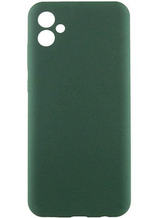 Чохол silicone cover ummi lakshmi full camera (aa) для samsung galaxy a07 зелений / dark green