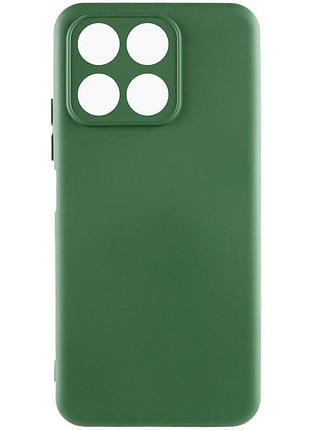 Чехол silicone cover lakshmi full camera (a) для huawei honor x8a зеленый / dark green