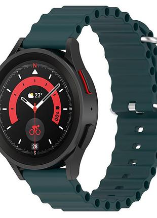 Ремешок ocean band для smart watch 22mm зеленый / pine needle