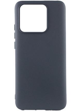 Чехол silicone cover lakshmi (aaa) для xiaomi redmi note 13 5g серый / dark gray