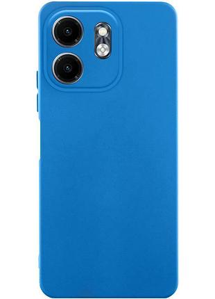 Чехол tpu getman liquid silk full camera для infinix smart 9 4g / hot 50i синий / royal blue