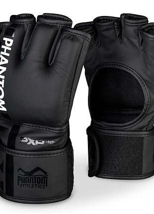 Перчатки для мма phantom apex black s/m