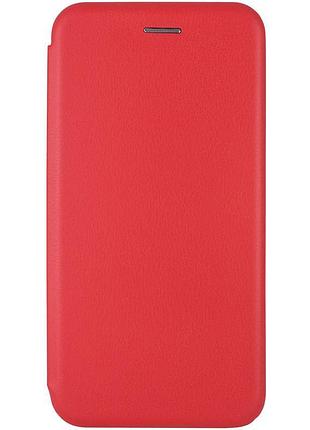 Шкіряний чохол-книжка classy для realme note 60 / 60x червоний