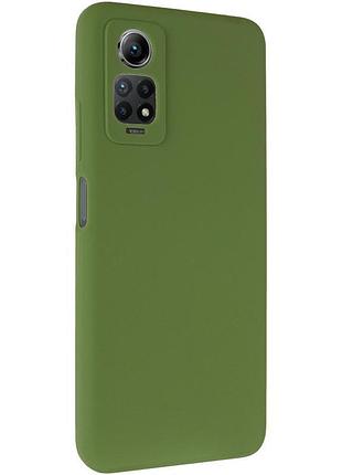 Чохол silicone cover ummi lakshmi full camera (aa) для xiaomi redmi note 12 pro 4g зелений / dark green