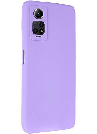 Чохол silicone cover ummi lakshmi full camera (aa) для xiaomi redmi note 12 pro 4g бузковий / dasheen
