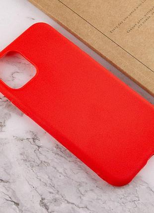 Силіконовий чохол candy для apple iphone 11 pro max (6.5") червоний