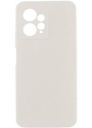 Чохол silicone cover lakshmi full camera (aaa) для xiaomi redmi note 12 4g білий / white