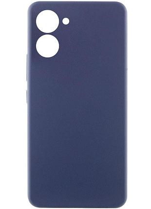 Чохол silicone cover lakshmi full camera (aaa) для realme c33 темно-синій / midnight blue