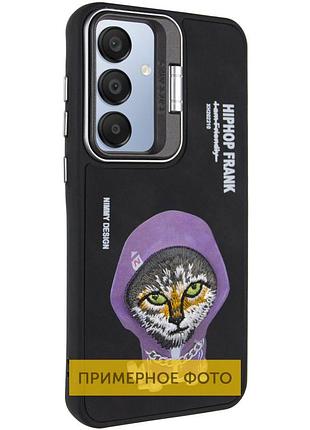 Tpu+pc чехол friends для samsung galaxy a06 black cat