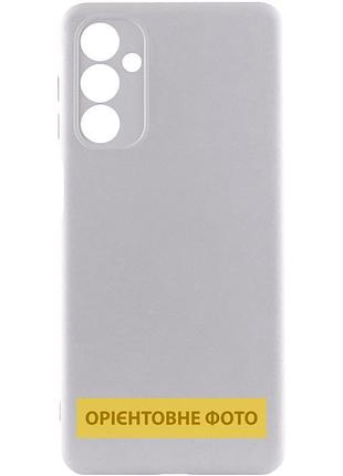 Чохол tpu getman liquid silk full camera для motorola edge 60 pro сірий / lavender
