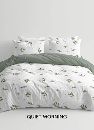 Комплект постільної білизни "теп" полуторний (quiet morning, 70x70)