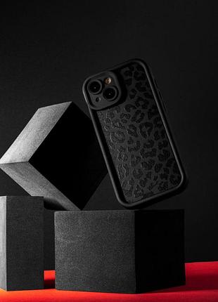 Tpu чохол prestige для apple iphone 16e (6.1") leopard