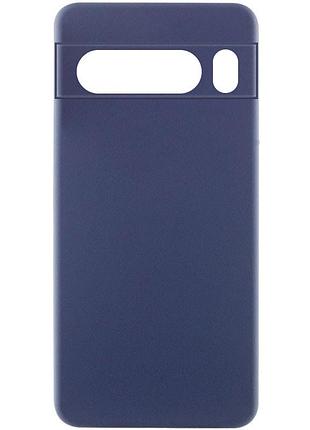 Чехол silicone cover lakshmi full camera (aaa) для google pixel 8 pro темно-синий / midnight blue