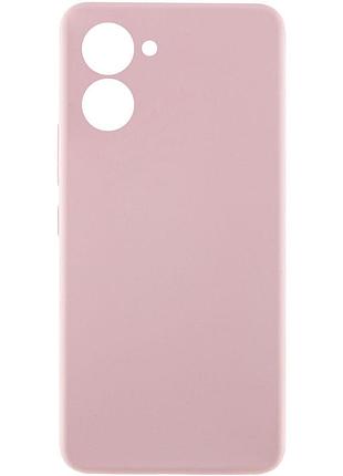 Чехол silicone cover lakshmi full camera (aaa) для realme c33 розовый / pink sand