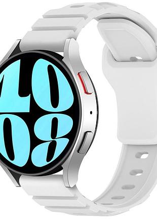 Силиконовый ремешок defense для smart watch 20mm white