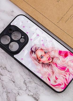 Tpu+pc чохол prisma ladies для apple iphone 14 pro (6.1") pink
