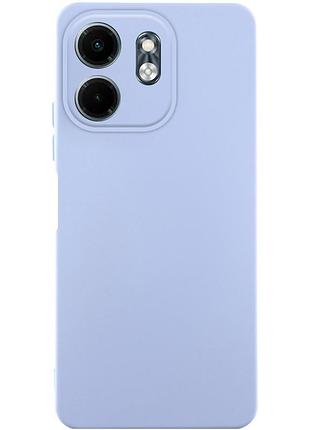 Чехол tpu getman liquid silk full camera для infinix smart 9 4g / hot 50i сиреневый / light purple