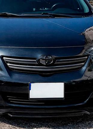 Передний сплиттер niken black (abs) для toyota camry 2006-2011 гг