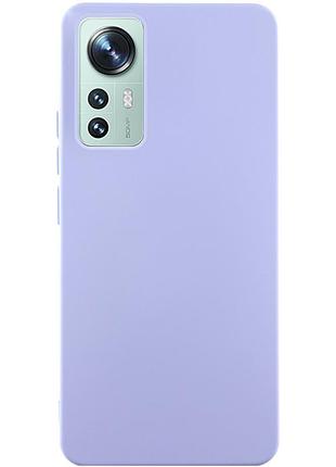 Чехол silicone cover ummi lakshmi (aa) для xiaomi 12t / 12t pro сиреневый / dasheen