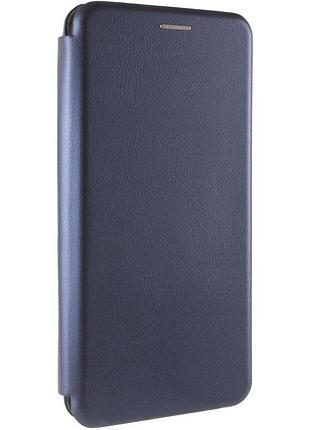Кожаный чехол-книжка classy для realme note 60 / 60x темно-синий