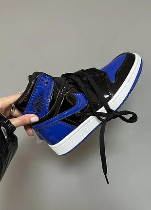Air jordan retro 1 | «patent royal blue» premium (3)