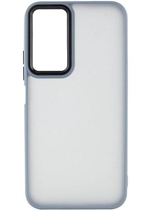 Чохол tpu+pc lyon frosted для xiaomi redmi 13 4g / poco m6 4g sierra blue
