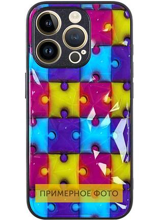 Tpu+pc чехол prisma fluffie для xiaomi redmi note 12 pro 5g puzzle