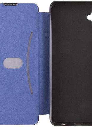 Шкіряний чохол-книжка belora для samsung galaxy a07 / a06 midnight blue