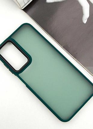 Чохол tpu+pc lyon frosted для samsung galaxy a14 4g/5g green